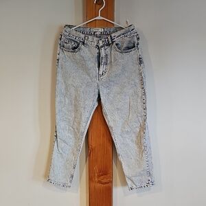 Pull&Bear Petite Light Blue Acid Wash Jeans